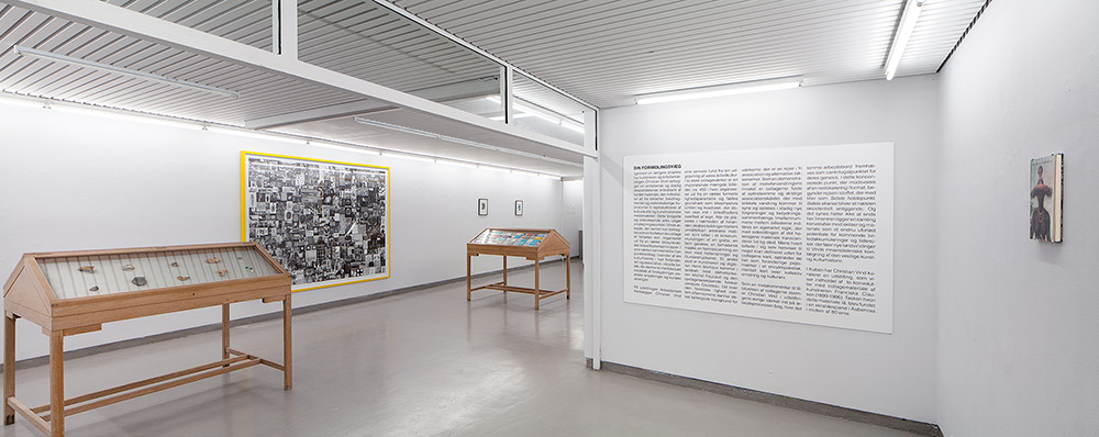 2 Christian Vind Arbejdsmark Installation view Galleri Tom Christoffersen 2012