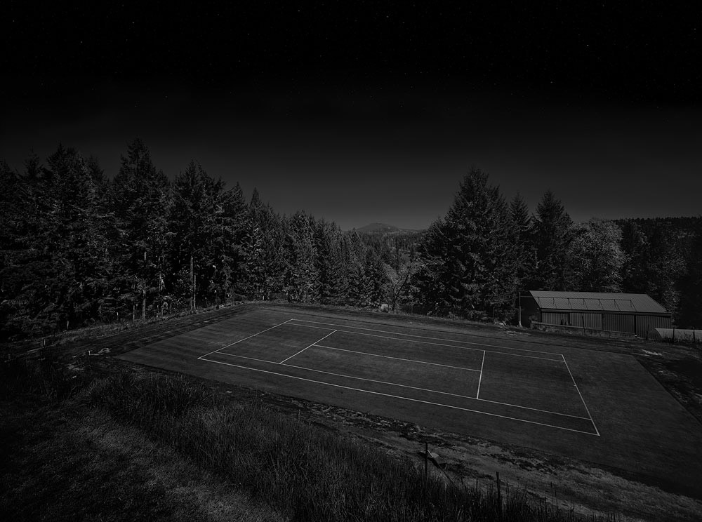 Thomas Bangsted Untitled (Court) 2010-2011 Pigment Print 149 x 200.4 cm ed. 1/3
