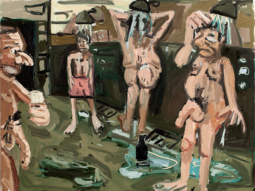 Dan Schein Danish Shower Scene 2013 168 x 233 cm
