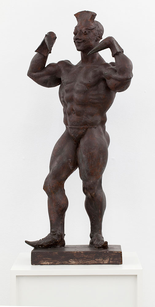 Mogens Møller MARS (original) 1991 Bemalet gips 77 x 41 x 20 cm Mars indgår i Zodiac, Axeltorv, København