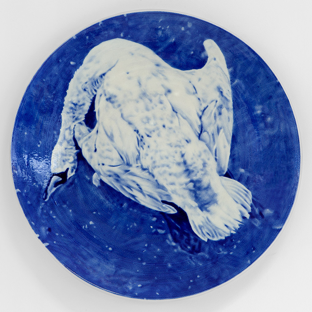 Allan Otte Uden titel 2013 Glaseret stentøj Ø 100 cm