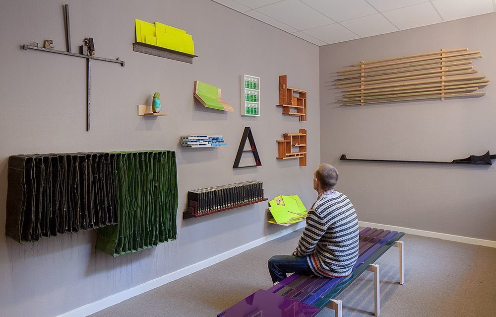 2 SHELF SHOW Installation view