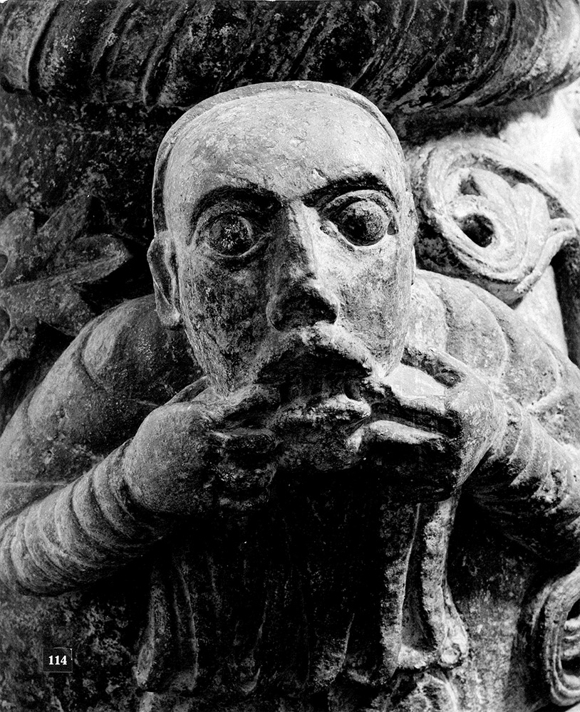 Gérard Franceschi: Relief from baptistery in Lyngsjö Church, Sweden