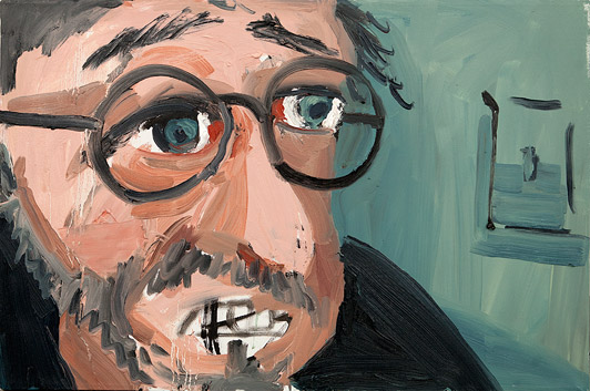 Dan Schein "Oh crap" 2011 Oil on canvas 60 x 90 cm