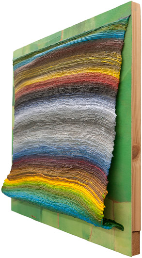 Marie Søndergaard Lolk Untitled 2011 acrylic on board 42 x 47 cm Galleri Tom Christoffersen, 2011