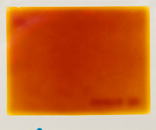 Aspen Mays 1% 2008 Chromogenic photogram from TV static 20 x 24 inches Unique