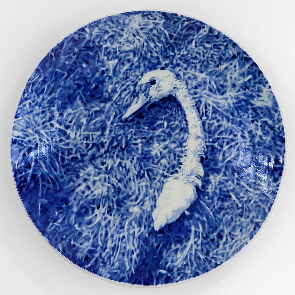 Allan Otte Uden titel 2013 Glaseret stentøj Ø 100 cm
