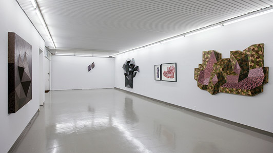 3 Installation view Krista Rosenkilde: NOT SO SQUARE Galleri Tom Christoffersen, 2010