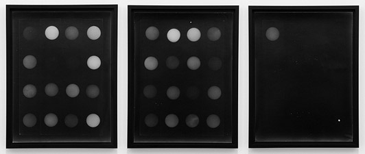Aspen Mays March from the series The Sun 1957 2010 Three silver gelatin prints 15.5 x 11.5 inches each Edition 1 of 2
