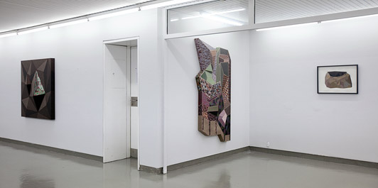 4 Installation view Krista Rosenkilde: NOT SO SQUARE Galleri Tom Christoffersen, 2010