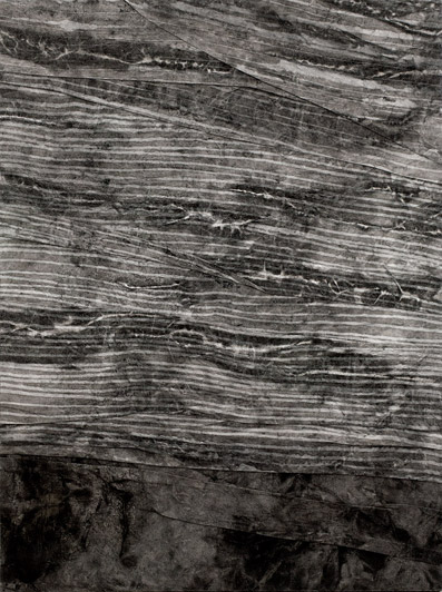 Sam Moyer untitled 2011 ink and bleach on canvas mounted on wood panel 122 x 91 cm