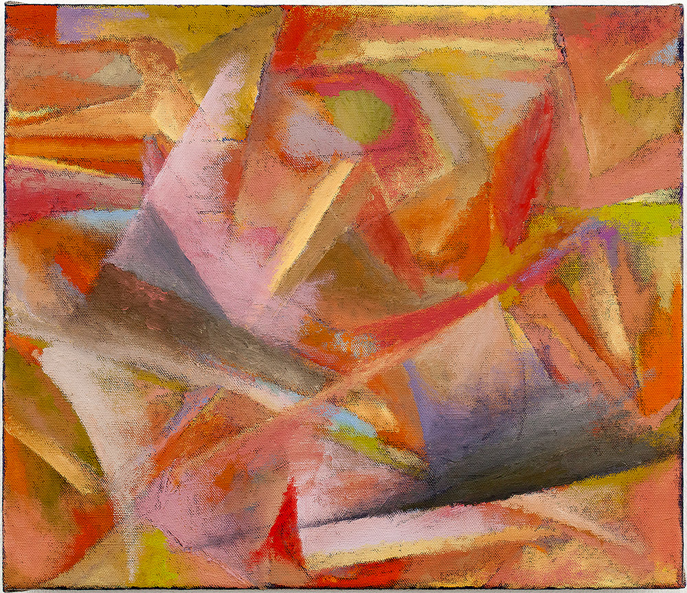 Mads Westrup S.O.R.C.-D.C.M 2013 Olie på lærred 43 x 37 cm