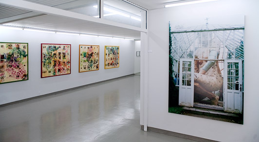 6 Installation view NOGLE ARBEJDER FRA HALVFJERDSERNE Galleri Tom Christoffersen, 2010