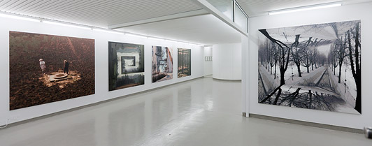 Installation view CHRISTIAN SKEEL MALERIER 2009-10 Galleri Tom Christoffersen, 2010
