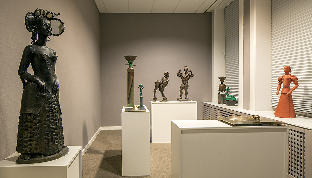 Mogens Møller SKITSER & MODELLER Installation view Galleri Tom Christoffersen 2014