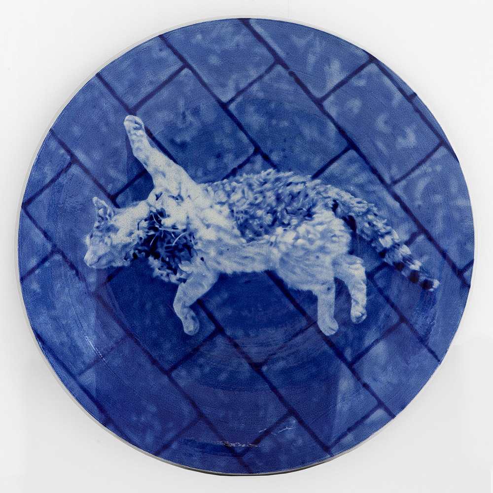 Allan Otte Uden titel 2013 Glaseret stentøj Ø 100 cm