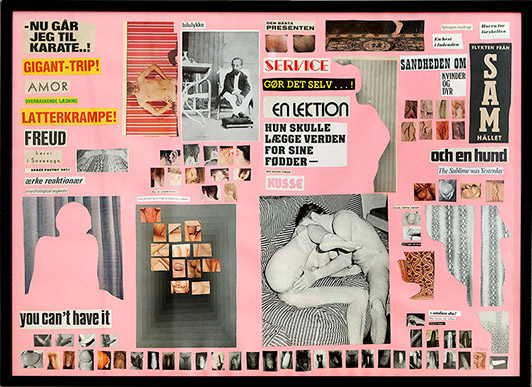 Jesper Fabricius Nu går jeg til karate 2012 Collage 56 x 77