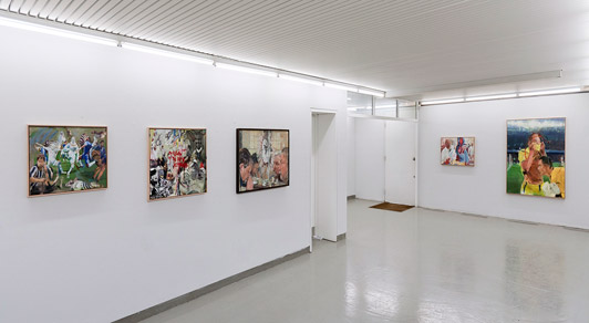 Installation View Herbert Volmann: Tu's für Van Gogh, Baby Galleri Tom Christoffersen, 2011