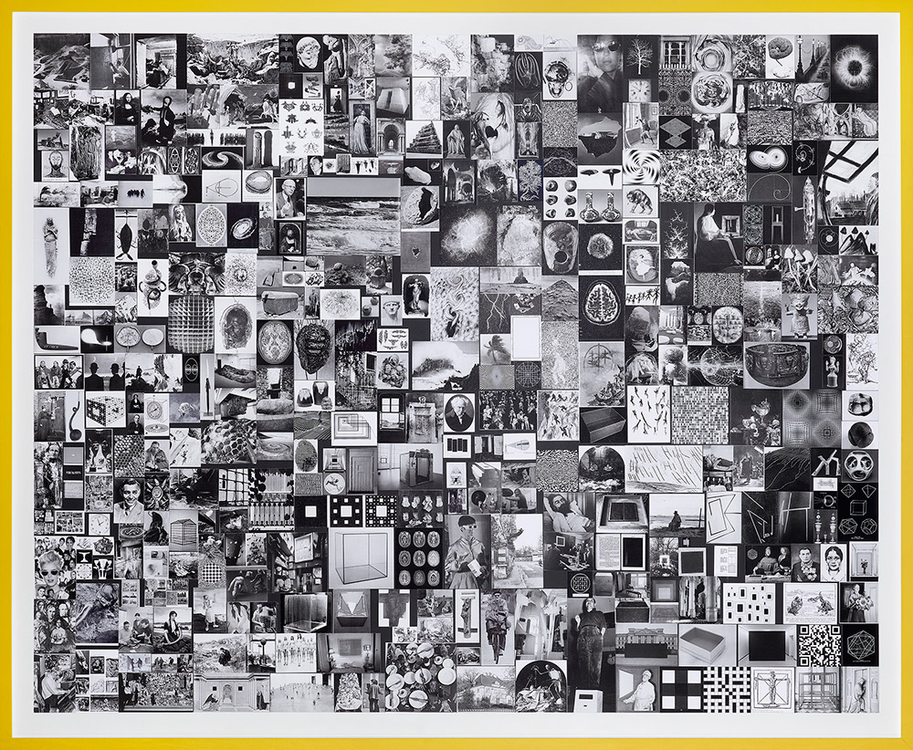 Christian Vind Enter 1 2011 Fotocollage 190 x 230 cm
