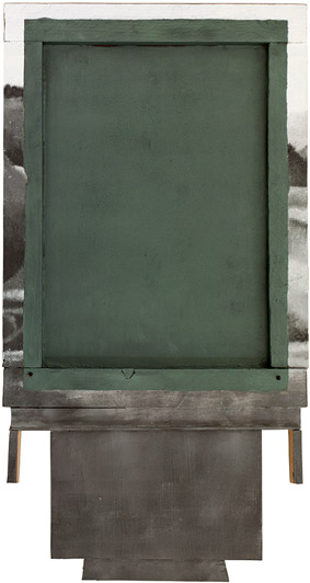 Marie Søndergaard Lolk Untitled 1/6 2011 acrylic, wood and MDF 60 x 255 cm Galleri Tom Christoffersen, 2011
