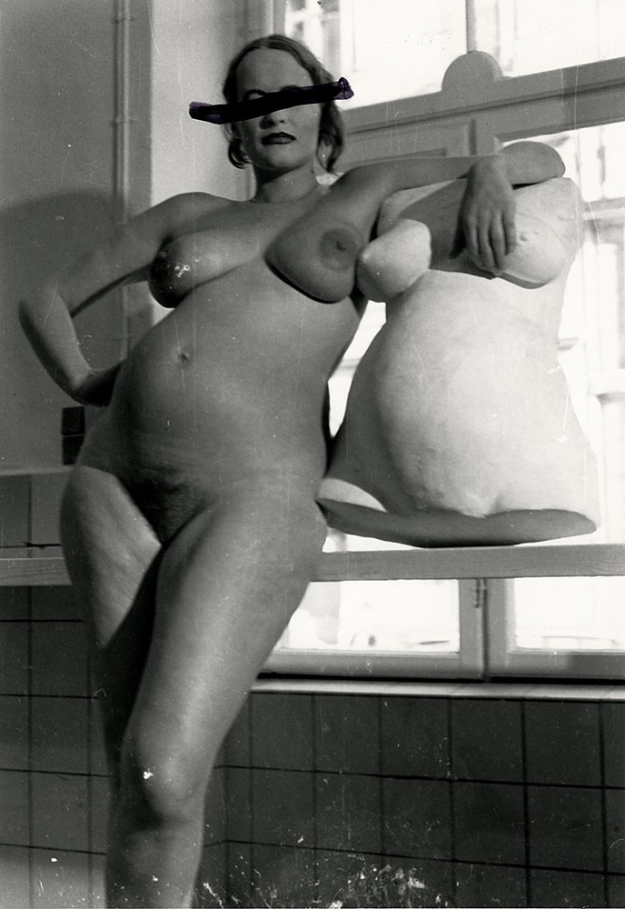 Kirsten Justesen: Circumstances/Omstændigheder 1973 vintage print ca. 17,5 x 24 cm
