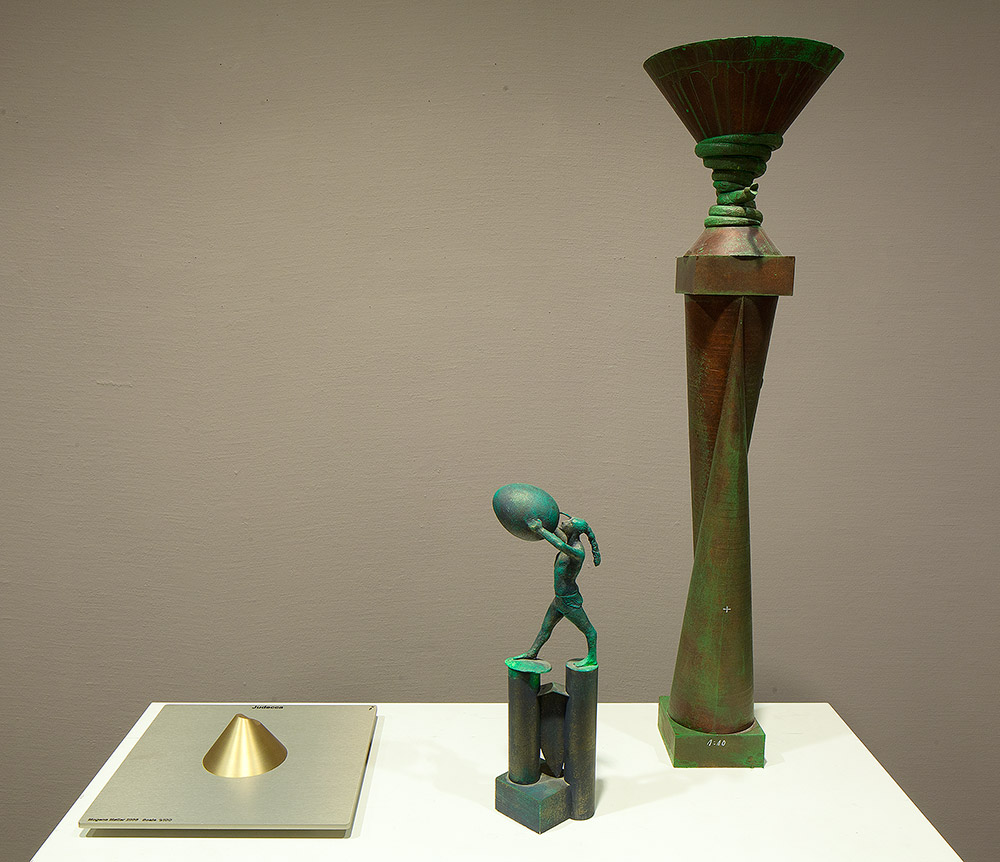 Mogens Møller SKITSER & MODELLER Installation view Galleri Tom Christoffersen 2014