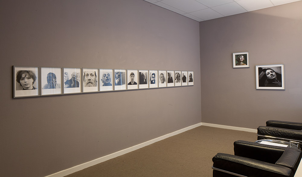 Lars Schwander: Portraits. Installation view