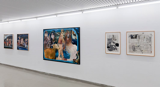 Installation View Herbert Volmann: Tu's für Van Gogh, Baby Galleri Tom Christoffersen, 2011