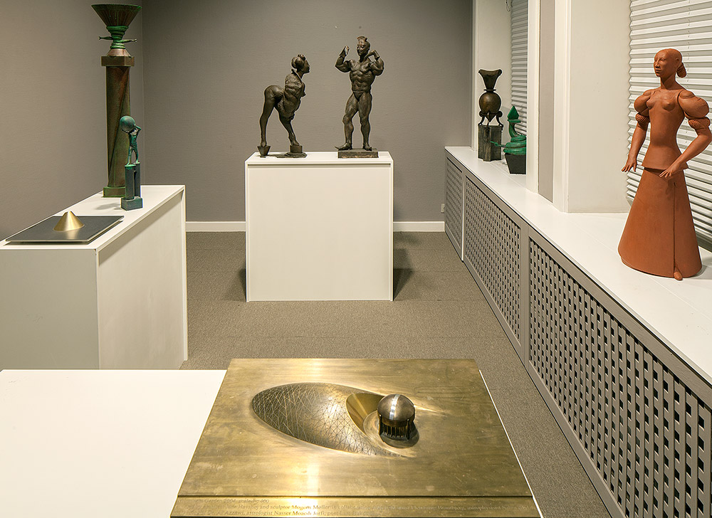 Mogens Møller SKITSER & MODELLER Installation view Galleri Tom Christoffersen 2014