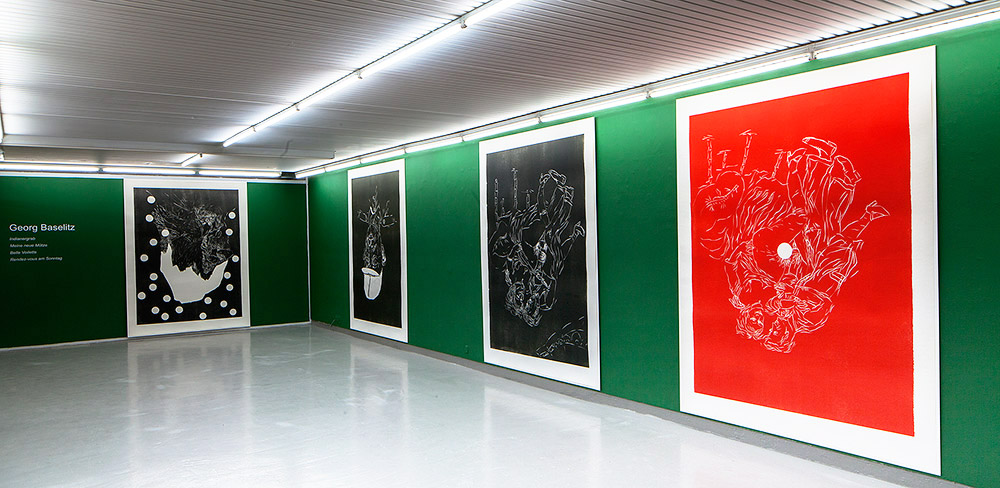 9 BASELITZ & IMMENDORFF Installation view