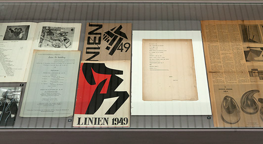 9 Installation view MELLEM LINIERNE Galleri Tom Christoffersen, 2011