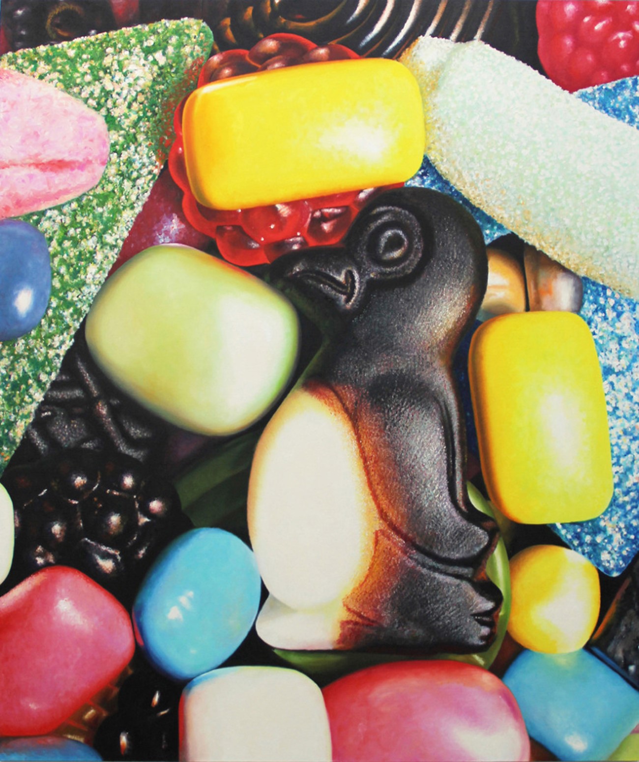 Martha Svihus: Untitled. Oil on canvas, 181x152 cm, 2014