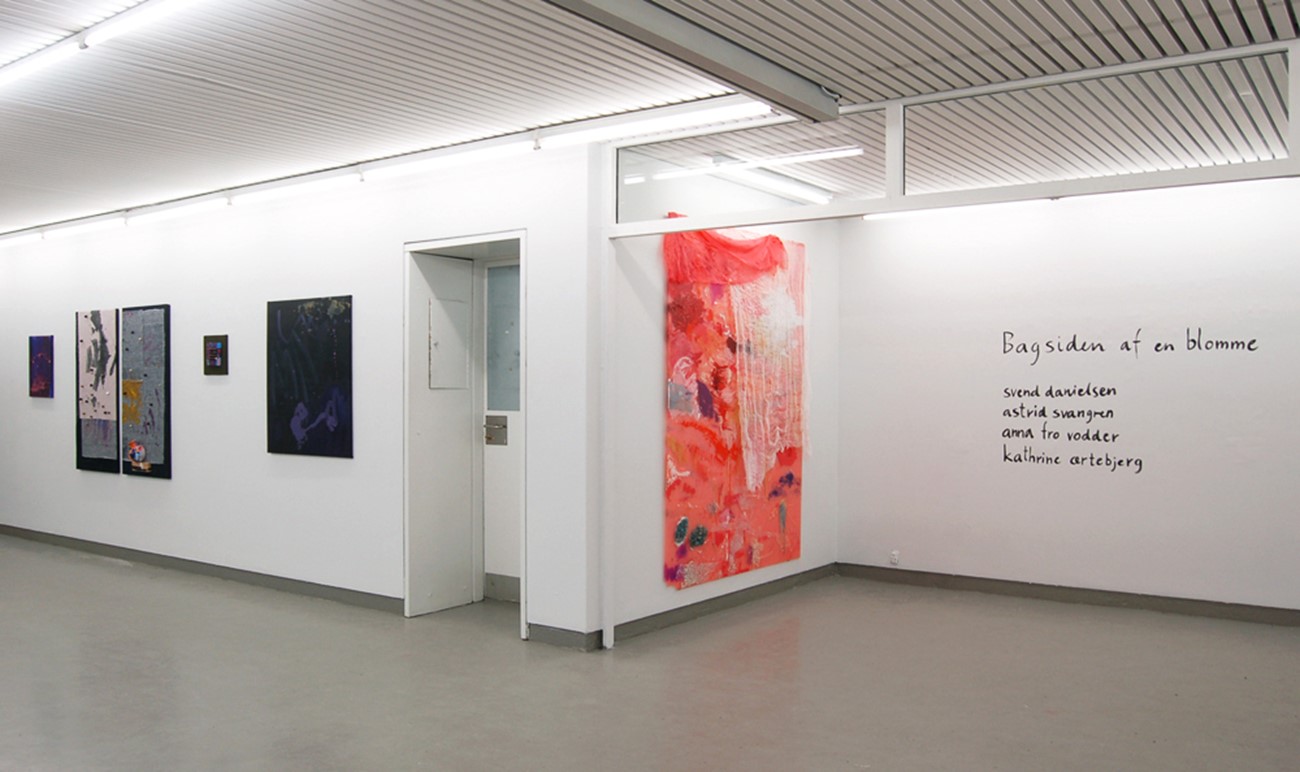 Installation view. Anna Fro Vodder og Astrid Svangren.