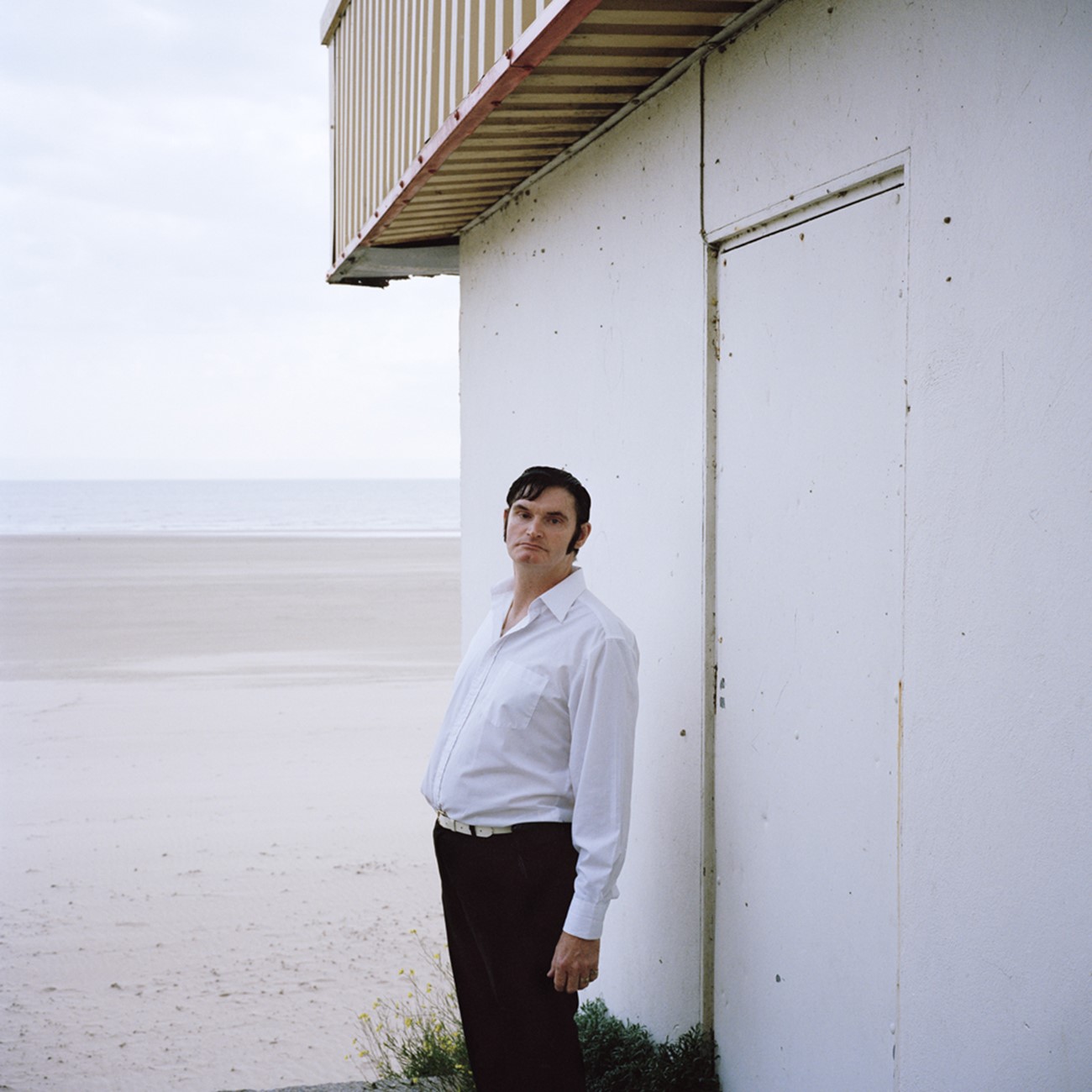 Clémentine Schneidermann: Ian, Elvis festival, Porthcawl Wales. Inkjet print, 50x50 cm, 2013