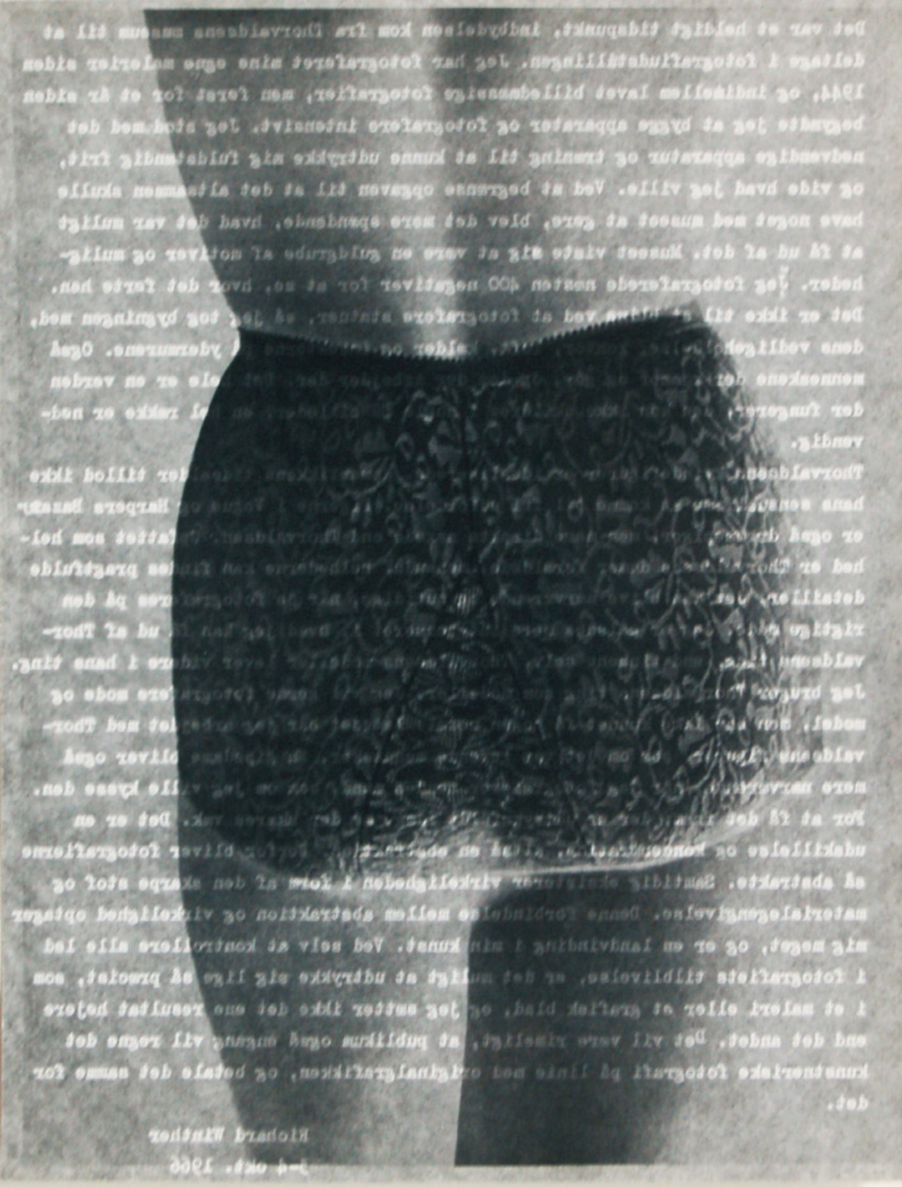 Richard Winther. Untitled.JPG, Richard Winther: Untitled. Silver Gelatine print, 24 x 18 cm, 1966