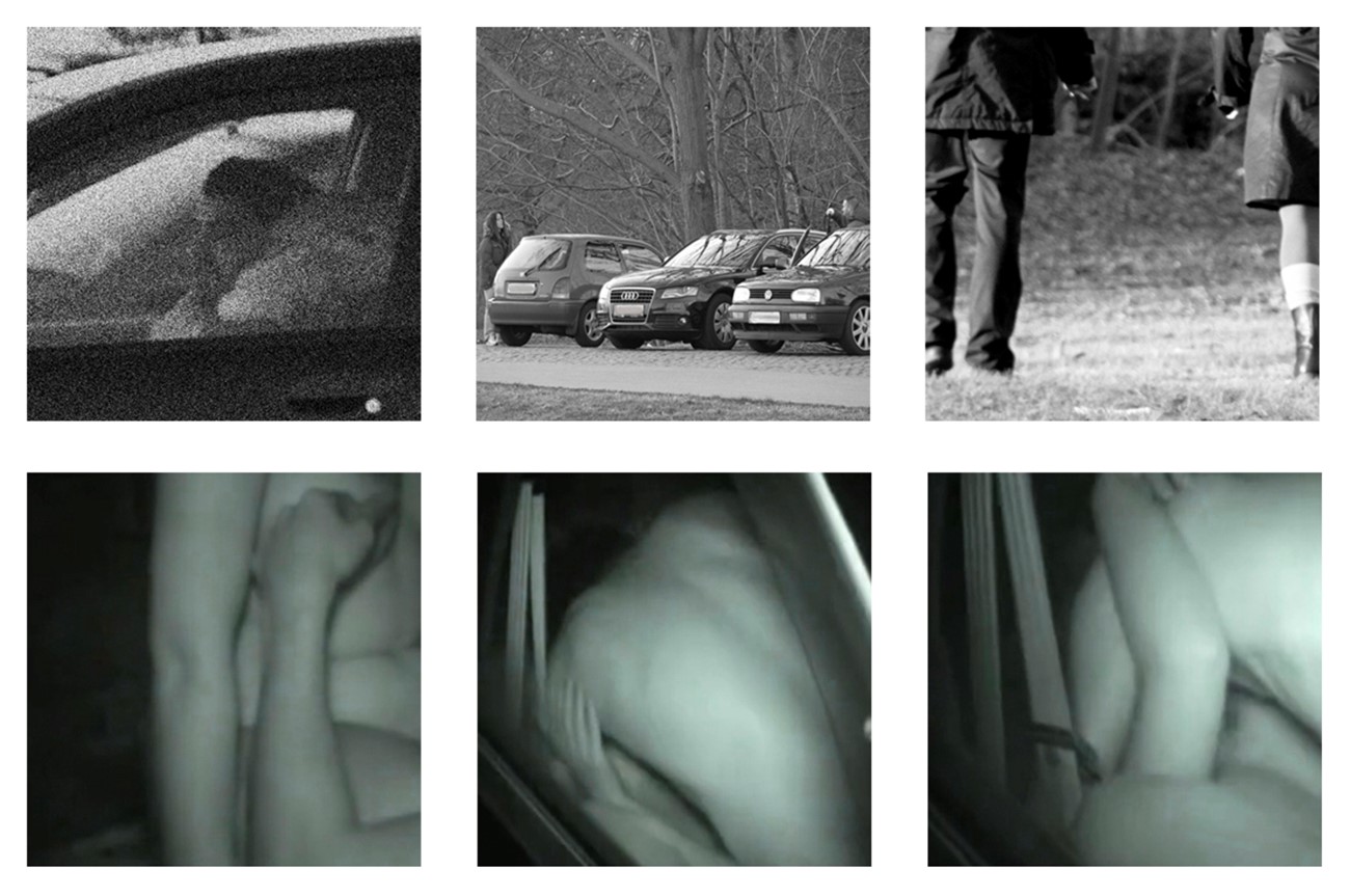 Lina Hashim: Unlawful Meetings (detail). Inkjet print, 129x90 cm (77 photographs), 2011-2014