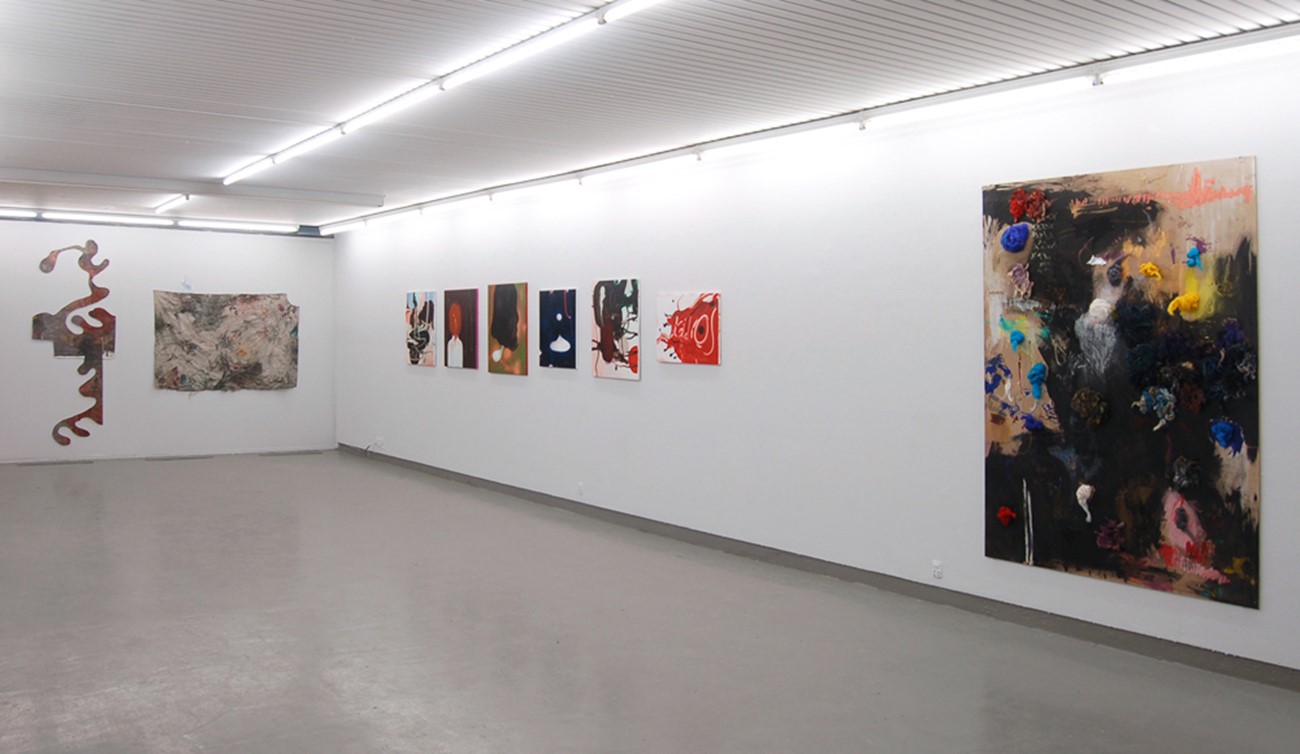 dsc - 24.JPG, Installation view. Svend Danielsen, Kathrine Ærtebjerg og Astrid Svangren.