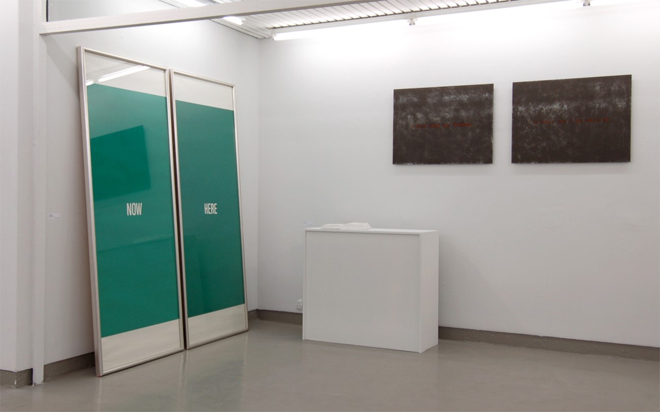 When Words Collide II. Installation view.