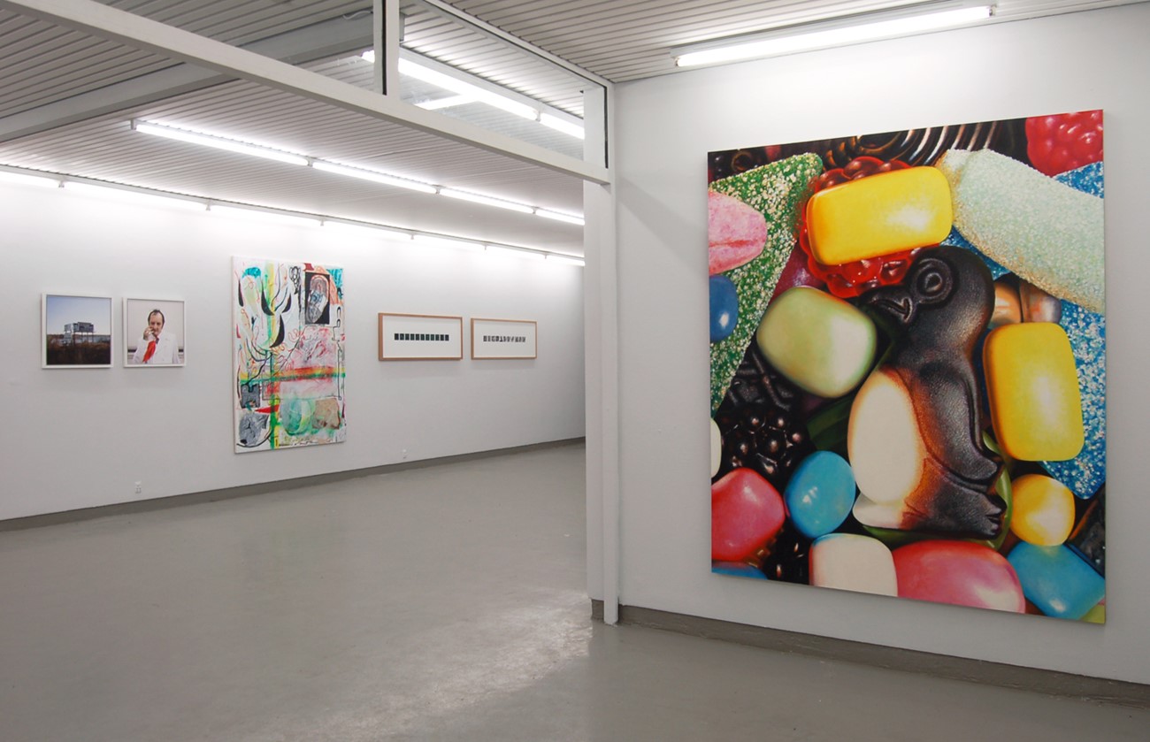 Installation view. Martha Svihus, Clémentine Schneidermann, Asger Harbou Gjerdevik & Lina Hashim