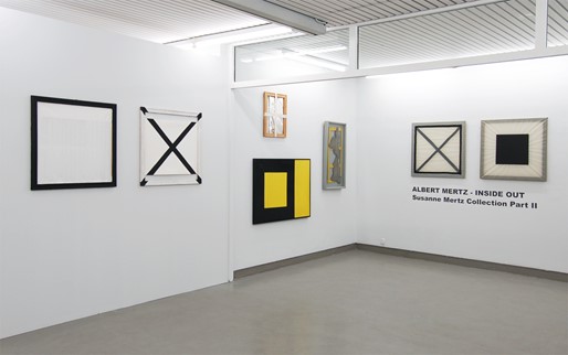 Albert Mertz - Inside Out. Installation view 1, Albert Mertz - Inside Out. Installation view.