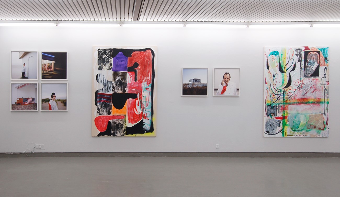 Installation view. Clémentine Schneidermann & Asger Harbou Gjerdevik