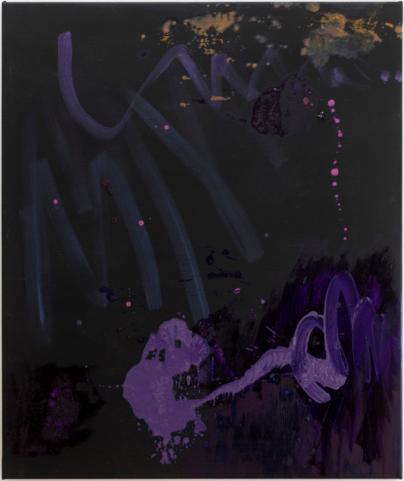 Anna Fro Vodder: I linger over canals and their quays - Fluid Note, 2015 Oil on canvas 95 x 80 cm