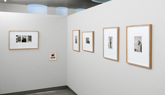 Installation view Tove Kurtzweil: UDVALGTE PORTRÆTTER Galleri Tom Christoffersen 2012