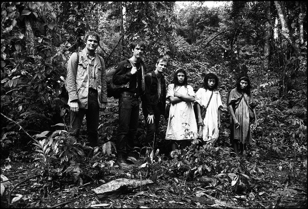 Den Gamle Maya Fotos fra ekspedition med Per Kirkeby og Ib Michael (1971)