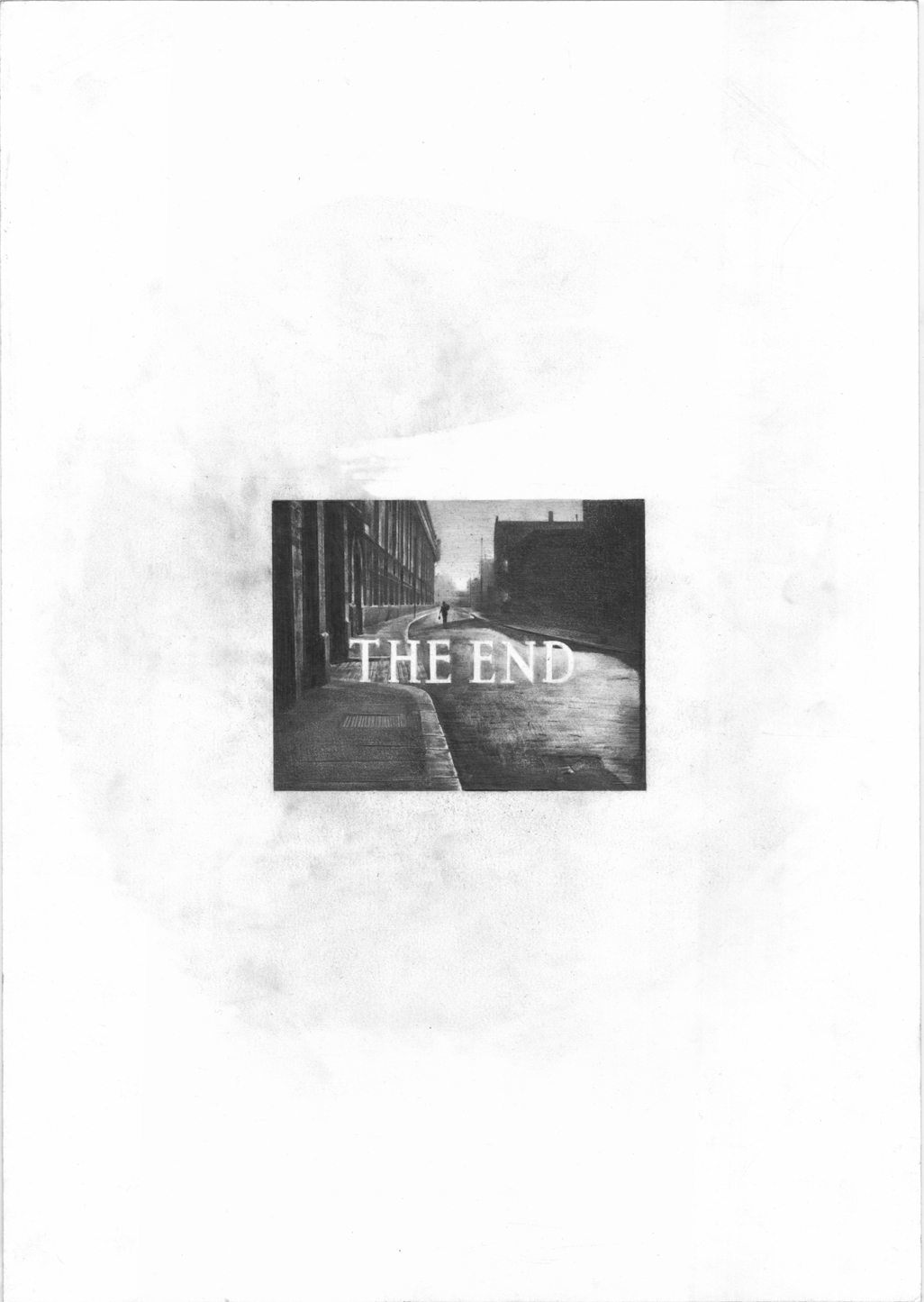 Andreas Albrectsen The End (5) 2013 Graphite, colored pencil on paper 36 x 51 cm