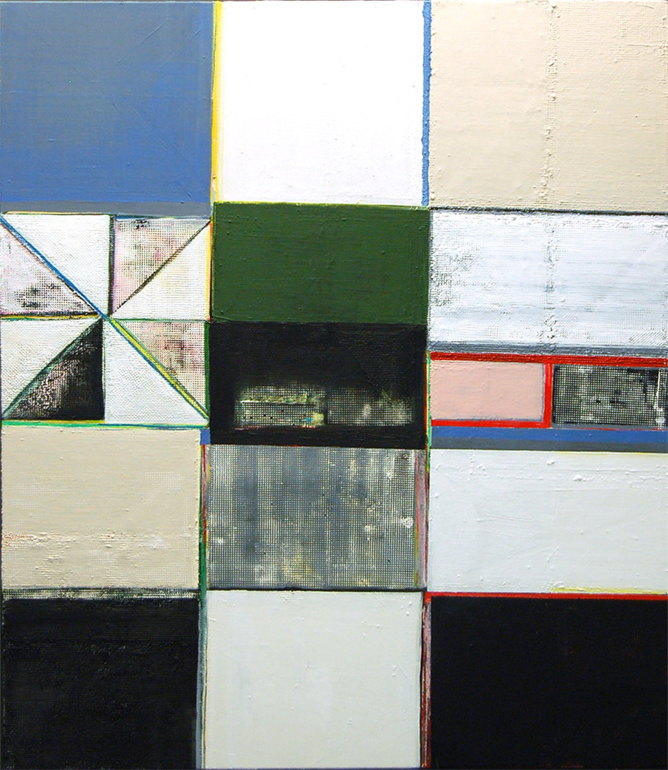 Anna Sørensen: Untitled (14), 2015, Acrylic on canvas, 170 x 150 cm