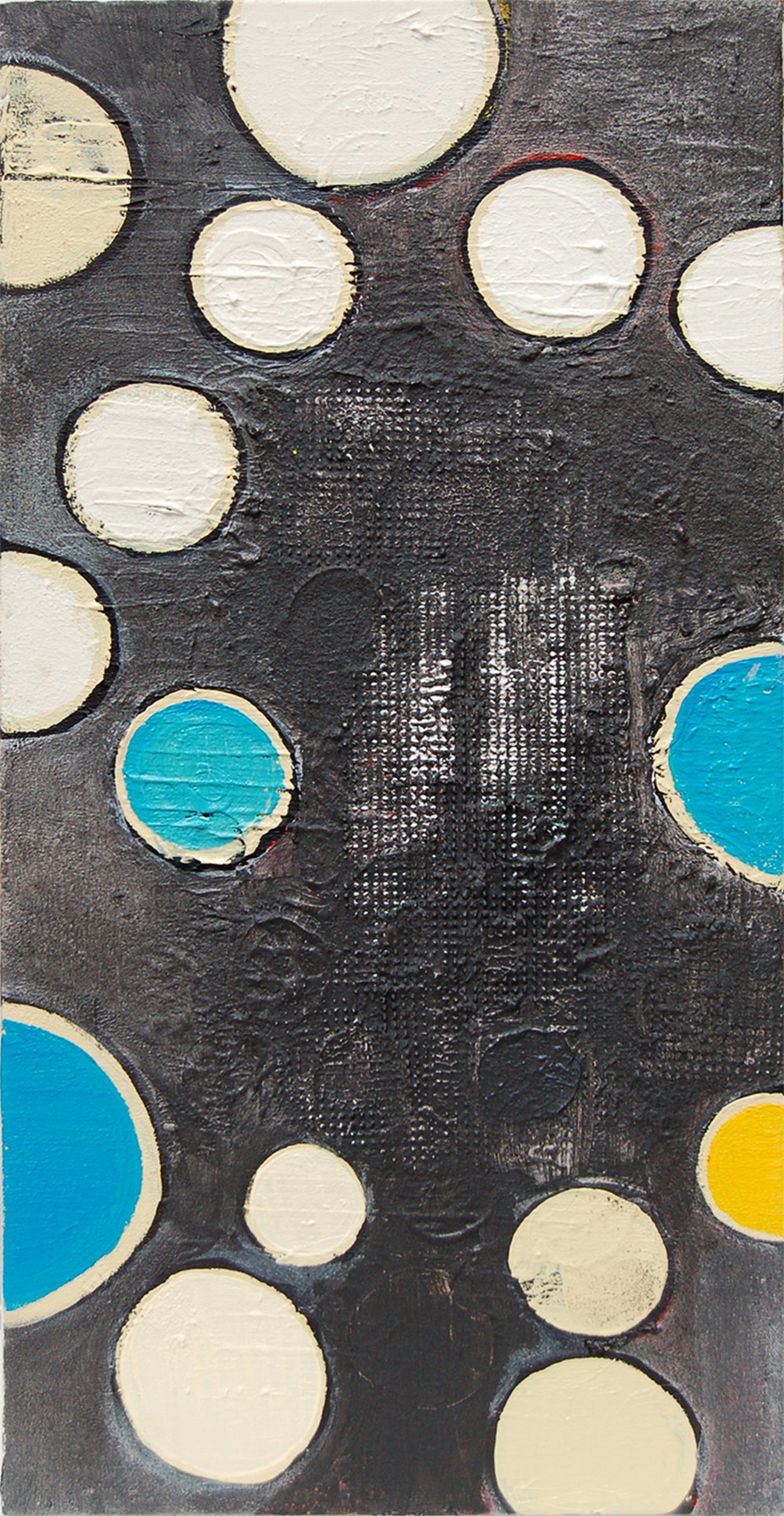 Anna Sørensen: Untitled (16), 2015, Acrylic on canvas, 80 x 40 cm
