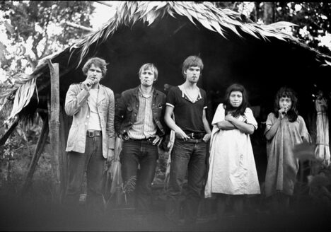 Teit Jørgensen, Per Kirkeby og Ib Michael i Junglen, Lacandon, 1971, Photographic Print , 42 x 60 cm , 5 ed. + 1AP