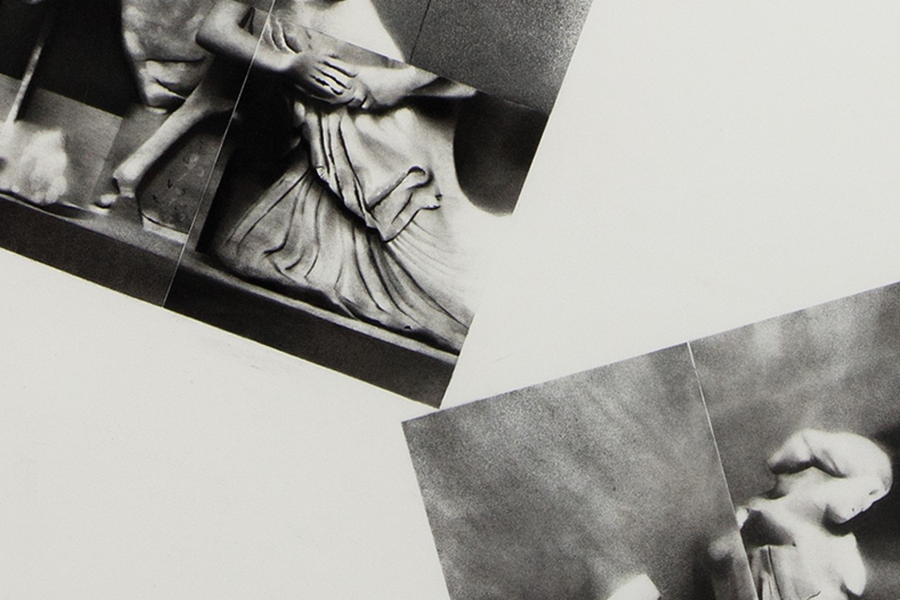 Andreas Albrectsen: Untitled (White Lie). 2015, Charcoal on Paper, 114x146 cm (detail)