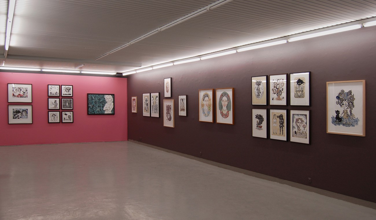 ImageGen Collected Graphic Works - Julie Nord. Installation view